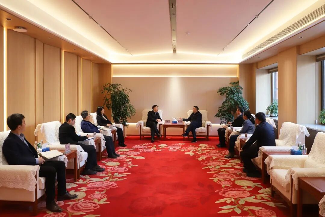 集团辅导会见中国诚通党委副书记、总经理郭祥玉